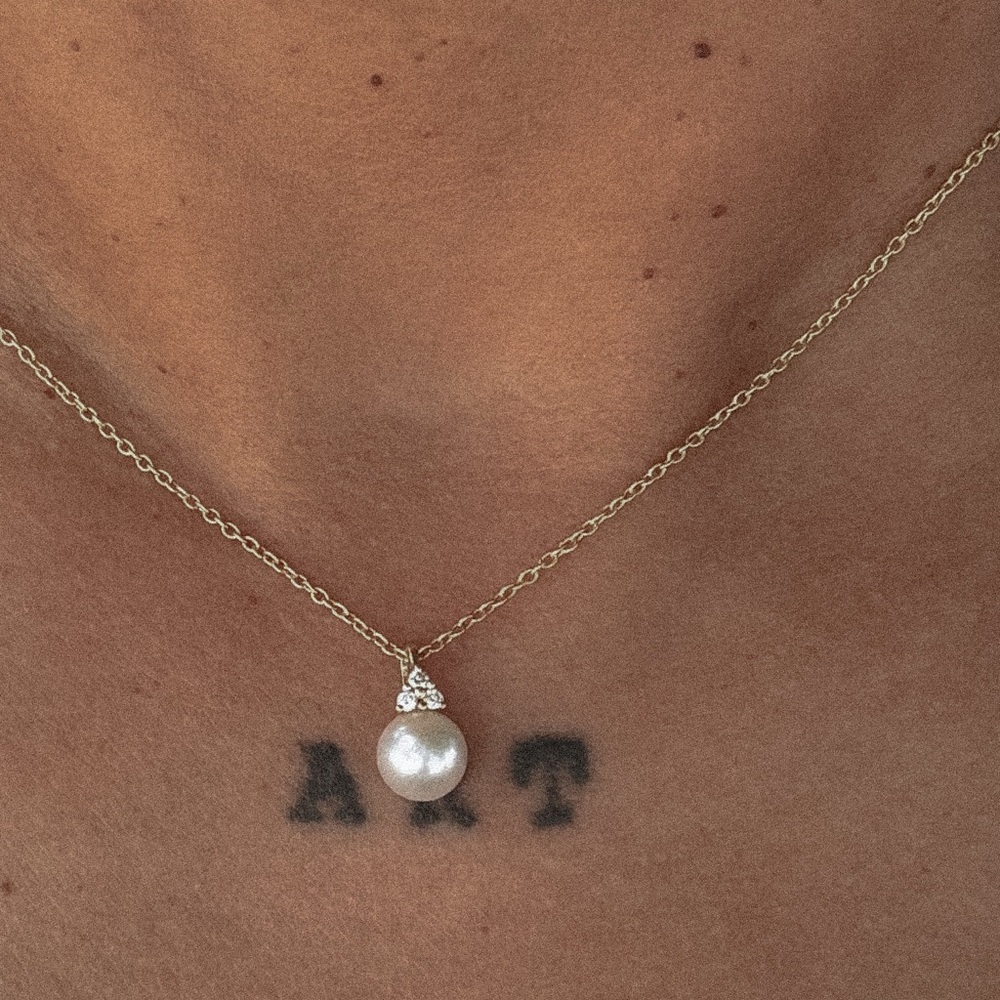 🤍🌊Mikimoto BL Diamond Akoya Pearl🌊🤍
